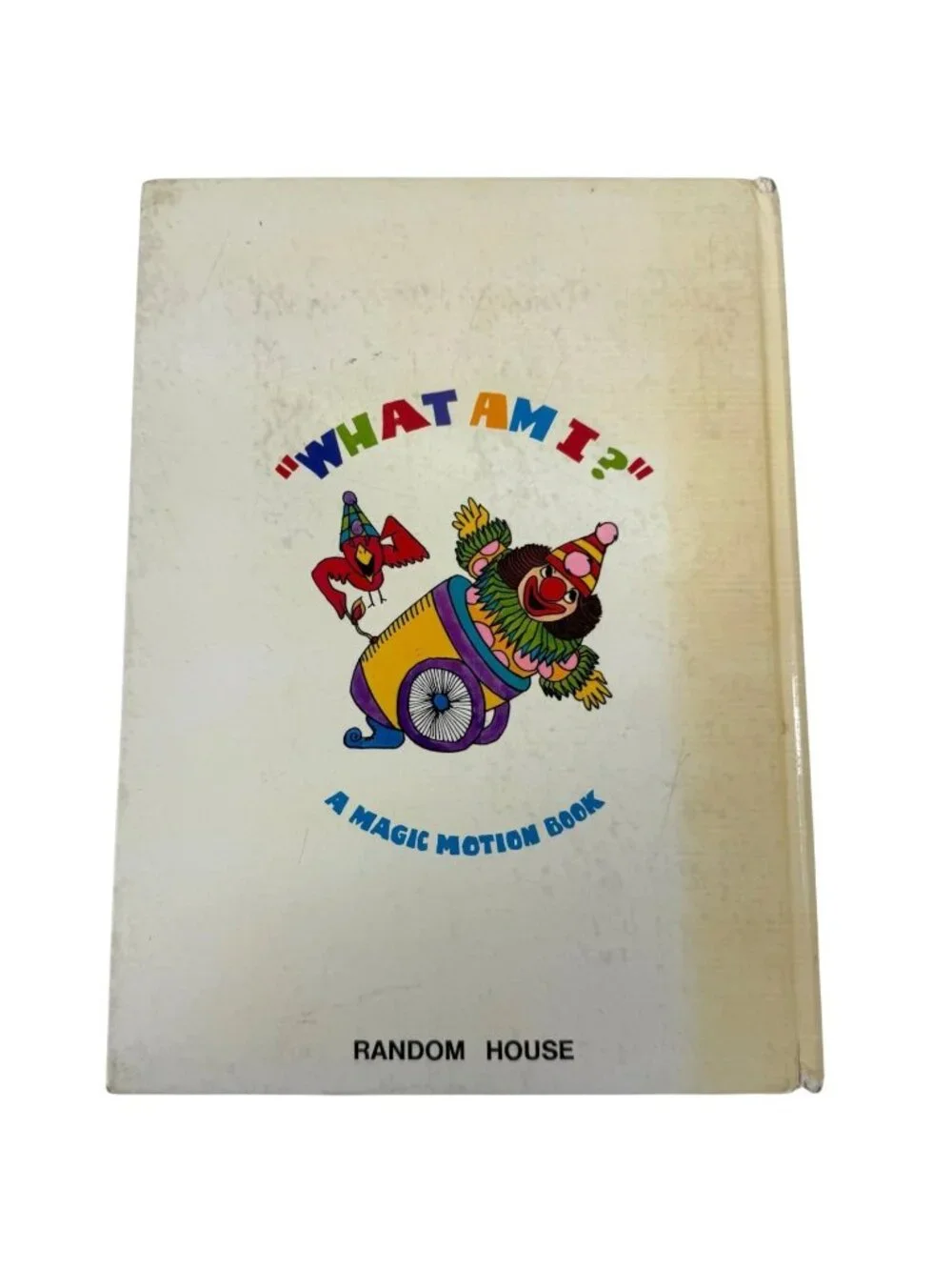 What Am‎ I? A Magic Motion Book By Random House Hardcover Childrens Riddles